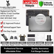 Replacement Part Battery CPU Fan DC Jack Keyboard Speaker Trackpad Ribbon for Laptop MB Pro 15 Touch