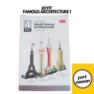 Mini Block JOYIT World Famous Architecture – Eiffel Tower, Empire State, Canton Tower, CN Tower