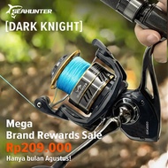 [OFFICIAL] SEAHUNTER Dark Knight Spinning Reel DK 1000-7000 Saltwater Reel One Way Full Sea Iron All