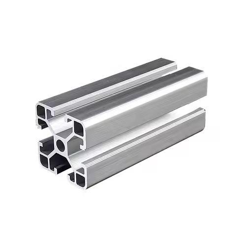 HLTNC 40X40 Aluminium Extrusion, Silver Anodized Aluminum Profile,4040 Industrial Aluminium Profiles