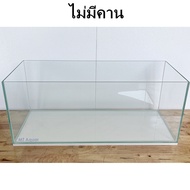 ตู้ปลา 30 นิ้ว หนา 5 มิล ตู้โล่ง ซิลิโคนใส(เกรดสำหรับตู้ปลาโดยเฉพาะ) มีรับประกันสินค้า แตกเคลมได้