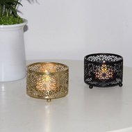 Moroccan Style Iron Candle Stand Fire Resistant Candle Stand For Wedding Event Decoration