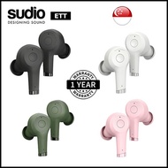 [SG] Original Sudio ETT True Wireless Earbuds/Earphones with ANC – Supports Wireless Charging