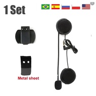 Accessory for EJEAS V6 PRO Helmet Intercom Clip 3.5mm Microphone Speaker Headset for Vnetphone V4 Mo