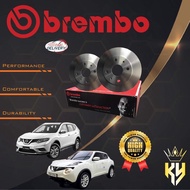 BREMBO FRONT BRAKE DISC ROTOR NISSAN X-TRAIL 2013 T32L, JUKE F15E 1.6 4WD (09.B354.11)