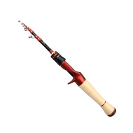 PURELURE 1.53m 1.78m UL L Carry Telescopic Lure Rod Travel Rod Trout Perch Spinning Casting Rod Carbon Fishing Rod Soft Bait Rod