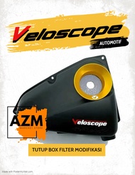 VELOSCOPE TUTUP BOX FILTER VARIASI BEAT PGM FI 2013 - 2014 SCOOPY PGM FI 2013 - 2014 VARIO 110 PGM F