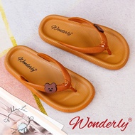 Sandal Jepit Flat Wanita Bear M2288 PVC