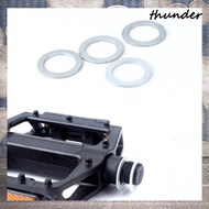 Thunder 4pcs/pack Bicycle Pedal  Gasket Steel Folding Bike Pedal Gasket Cycling Accessories