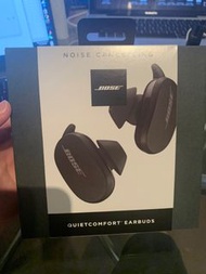 【全新行貨】Bose 大鯊 Quietcomfort Earbuds 黑色 消噪耳塞 鯊魚鰭耳套 入耳式 主動降噪 藍牙耳機