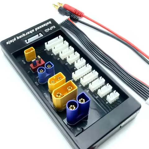 Battery Charging Board 2-6S for ISDT Q6 PL6 PL8 Charger IMAX B6 B6AC B8 Charger EC3 XT60 XT90 EC5 T 