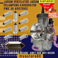 Jarum Ventilator Pelampung Jarum Apung Pelampung Ventilator Karbu Karburator Keihin PWK 36 AirStrik