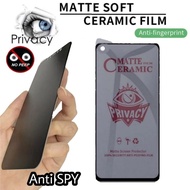 Oppo anti spy ceramic matte Privacy A1K A3S A5 2020 A9 A12 A15 A16 A17K A18 A31 A32 A37 A38 A52 A53 