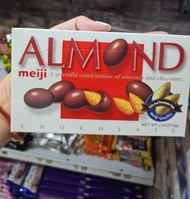 Meiji almond chocolate 74g