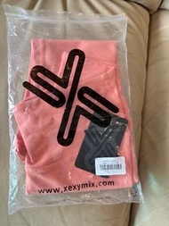 全新韓國瑜珈褲 XEXYMIX 珊瑚色運動緊身褲 L 碼