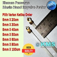 MESIN 5mm Width Heating Wire Plate Hand Impulse Sealer Machine Vacuum Sealer/ 5mm Width - FS-200 FS-