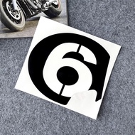 Digital Universal Motorcycle Scooter Motorcycle Modification Waterproof Stickers Vespa GTS300 LX125 