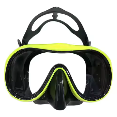 Professional Snorkeling Scuba Diving Mask Diving Goggles Silicone Panoramic Dive Mask For Adult Swim
