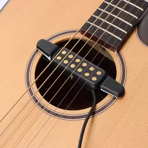 Professional Classic Acoustic Guitar Pickup Transducer Amplifier Guitar Pickup Sound Hole Musical In