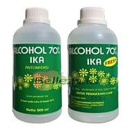 Alkohol Ika 70% Anti Infeksi / Antiseptik Luar 500 ml