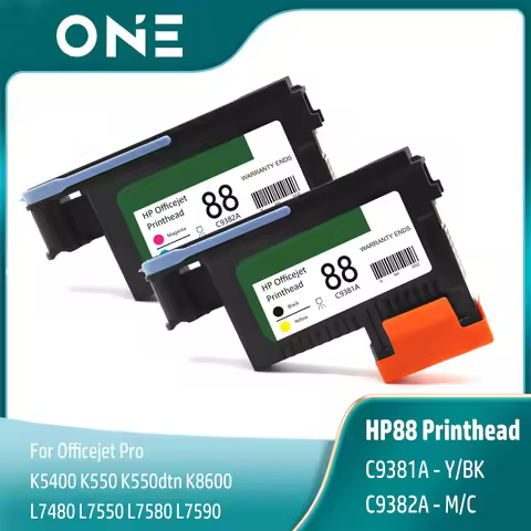 For HP 88 Printhead C9381A C9382A Print Head For HP Officejet Pro K5400 K550 K8600 L7480 L7550 L7590