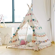 Teepee Tent for Kids Foldable Children Play Tents Fashion teepee tents children MATS, Indian children tent, children play outdoor indoor house - B, teepee tents Playhouse for Girls or Child Indoor and