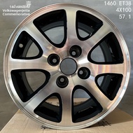 ล้ออัลลอยด์อลูมิเนียม 14 นิ้ว สำหรับ VW Jetta Sport