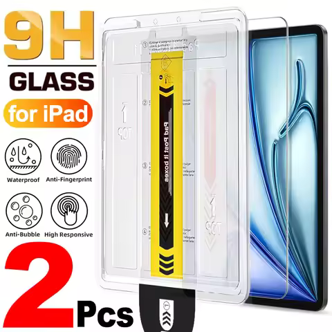 For IPad 11th A16 2025 Tempered Glass Screen Protector with Auto-alignment Installation Kit for IPad