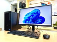 (คอมชุดมือสอง) Dell Optiplex 3000 MT / i5-12500 /  RAM 16 GB DDR4 / M.2 SSD NVMe 512 GB  / จอ 24 นิ้