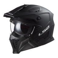 LS2 Helmets - Drifter OF606 Solid Matt Black - หมวกกันน็อคเปิดหน้า