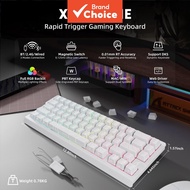 ATTACK SHARK X68 PROHE 67-Key Magnetic Switch Wireless Keyboard, 0.01mm Precision, 8KHz, 0.125ms Lat