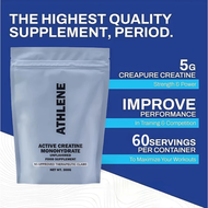 ACTIVE Creatine Monohydrate 300g 60 Servings For Muscle GrowthMusclePower