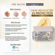 Daily Cream Sun Glow & Sun white Produk baru by Ms glow