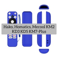 Sarung Remote untuk Unifi | Kickpi KP1 | Mecool KM2 Hako Onn Rocktek | Dcolor KT2 Remote Cover | Sil