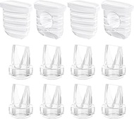 TOVVILD 12PCS Duckbill Values Silicone Diaphragm Compatible with eufy E10 S1 S1 Pro, S32 Breast Pump