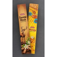 (3 HOURS LONG STICK) SANDESH Arabian Sandal Musk & Honey Oudh Incense 3 HOURS