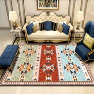 Nordic-style carpet and rug wholesale, Bohemian ethnic style bedroom full-covering bedside rug, simp