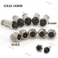 16mm GX16 2 3 4 5 6 Pin Aviation male Plug female Socket Cable Connector Male Female power Converter