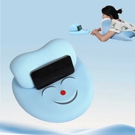 Neck Pillow Mobile Phone Holder Special-Shaped Smiley Face Hand Pillow Memory Foam Pillow Does Not C