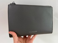La prairie 靚皮質化妝袋 化妝包 VIP禮物 make-up skincare pouch