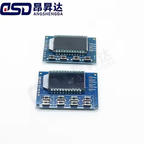 1Hz-150Khz Signal Generator PWM Board Module Pulse Frequency Duty Cycle Adjustable Module LCD Displa