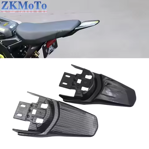For Surron Parts Ebike Dirt Bike Frame Motorcycle Fender Carbon Fiber Enduro Pitbike Rear Mudguard A