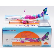 IF321W41224 Alloy Collectible Plane Gift INFLIGHT 1:200 Wizz Air Malta Airbus A321-200 Diecast Aircr