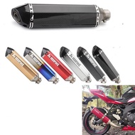 470MM/18.5" Length I.D 2"'/51MM Universal Moto Exhaust Mufflers Tailpipe With Removable DB Killer