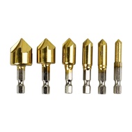 MATA HSS Countersink Drill Bit 6 19mm 6 PCS