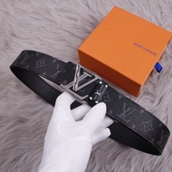 Real Louis plays 8:21 Style Black Flower Business Belt Men's Fashion Trendy Suit