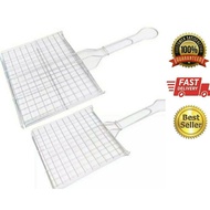 Chicken Grill BBQ Clipper Fish Rack Grill/ BBQ Fish Chicken Roaster Chicken Fish Grill/ Satay/
