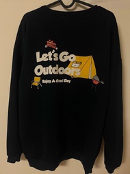 Let’s Go Outdoors 韓版大學T