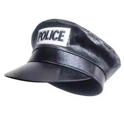 for police Officer Yacht Captain Hat for police Costume Captain Costume Men Adjustable for Adult Kid