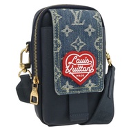 路易威登 LV 方形雙手機包 藍色 M81060 LV 正品 159145SAM